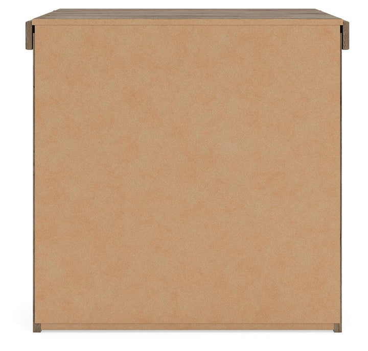 Oliandon Nightstand - Light Brown (5)