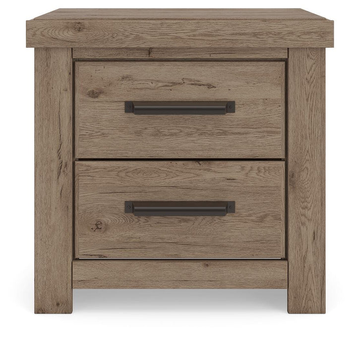 Oliandon Nightstand - Light Brown (6)