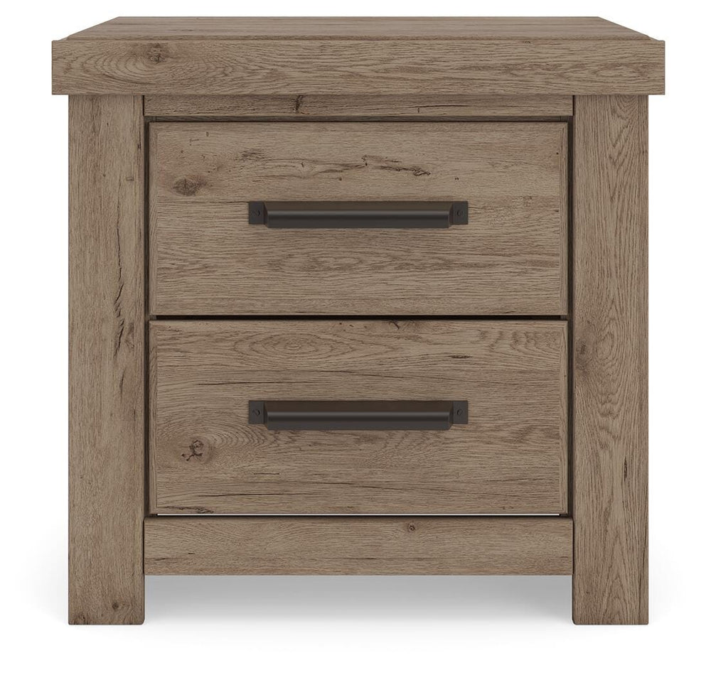 Oliandon Nightstand - Light Brown (6)