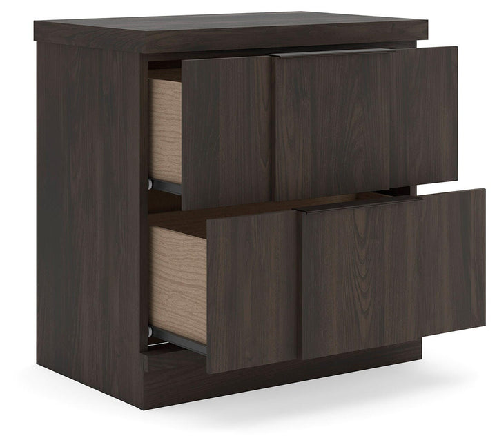 Shaehartin Nightstand - Dark Brown (4)