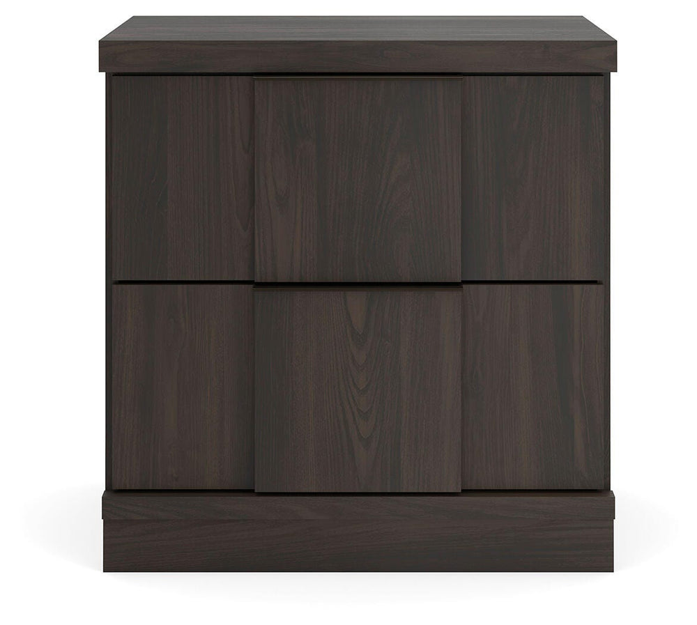Shaehartin Nightstand - Dark Brown (5)