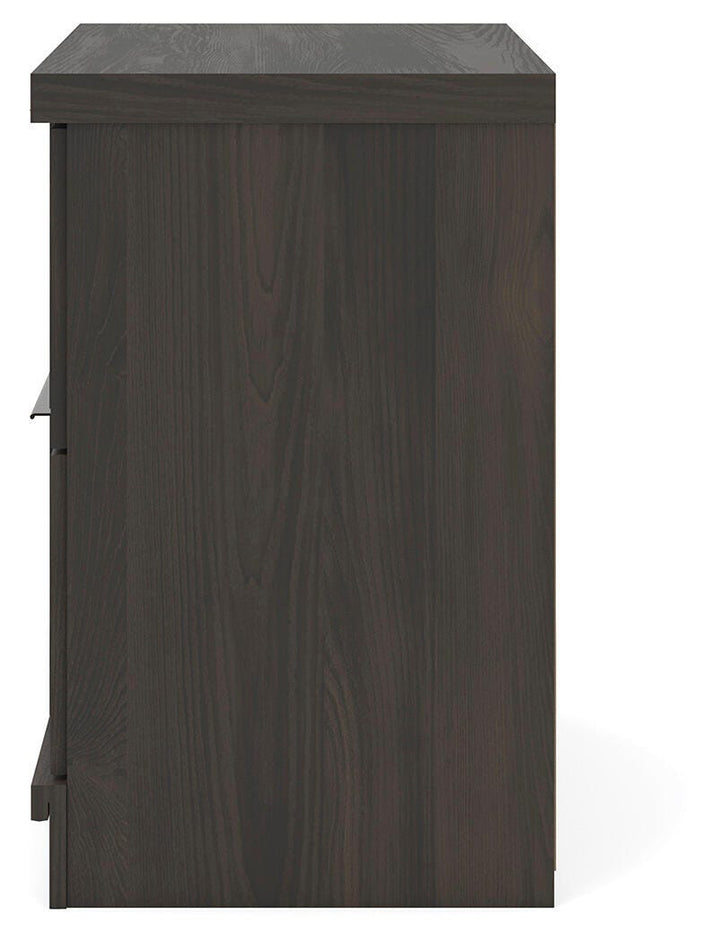 Shaehartin Nightstand - Dark Brown (8)