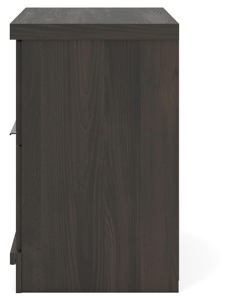 Shaehartin Nightstand - Dark Brown (8)