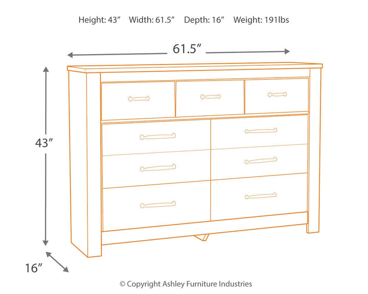 Bellaby Dresser - Beige (4)