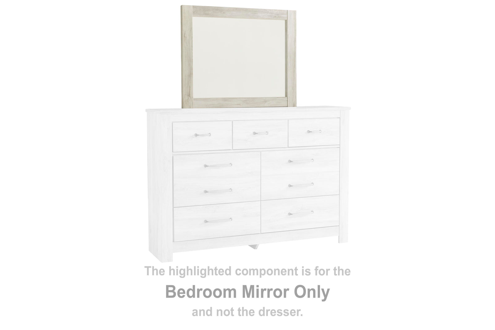Bellaby Bedroom Mirror - Beige (2)