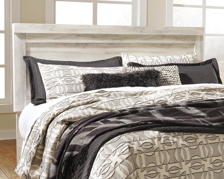 Bellaby King Panel Bed - Whitewash (6)