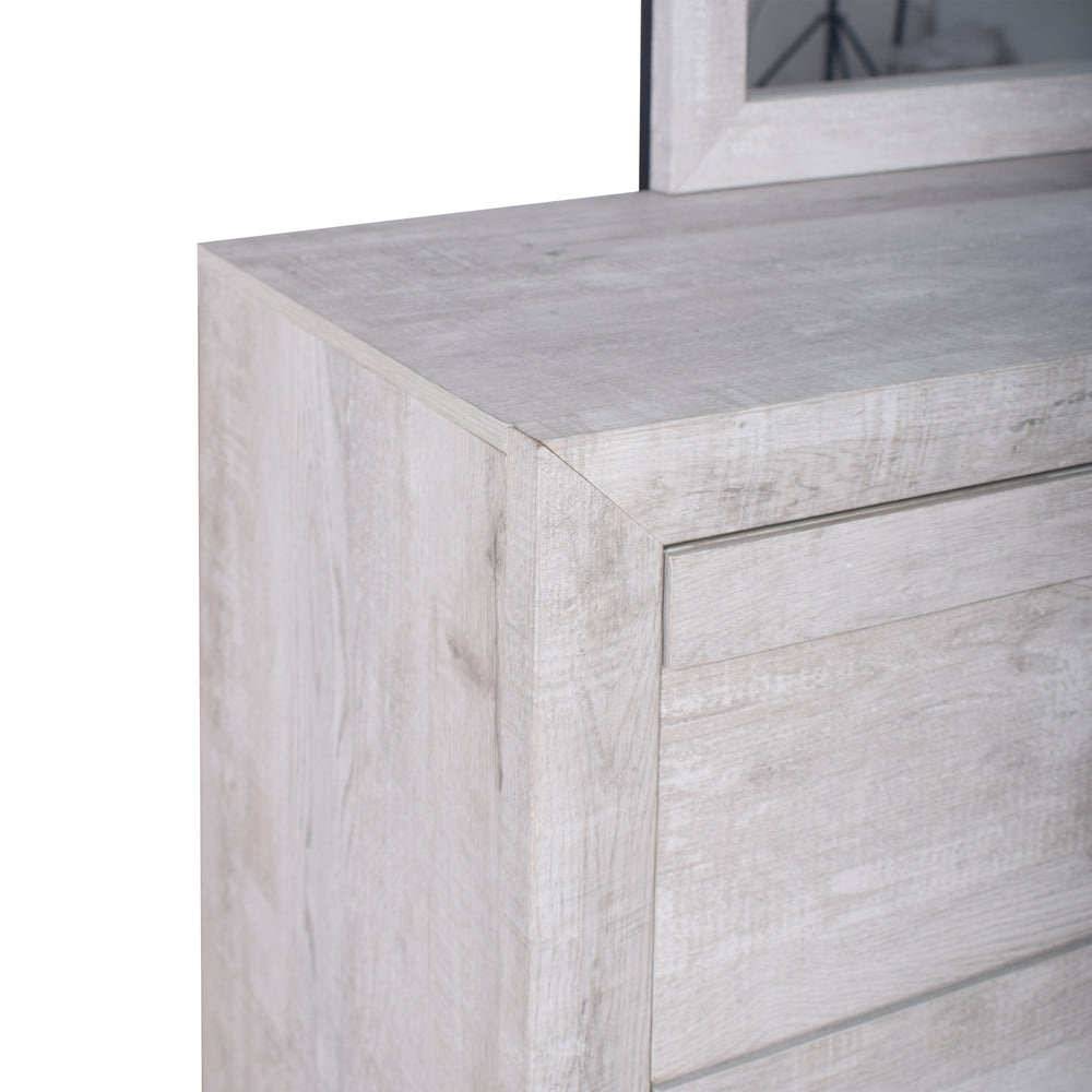 Biscayne Mirror- Driftwood
