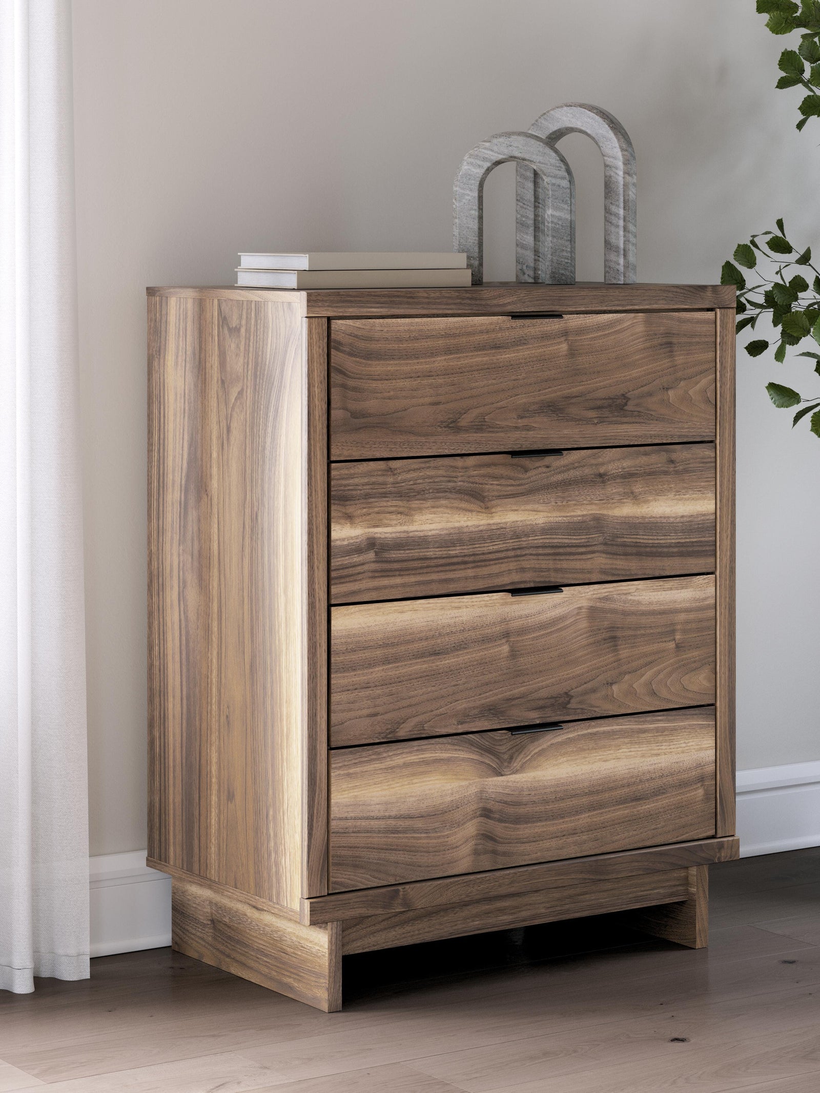 Chirason Chest of Drawers - Dark Brown (2)
