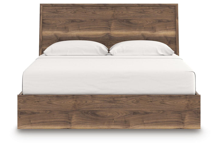 Chirason King Panel Bed - Brown (3)
