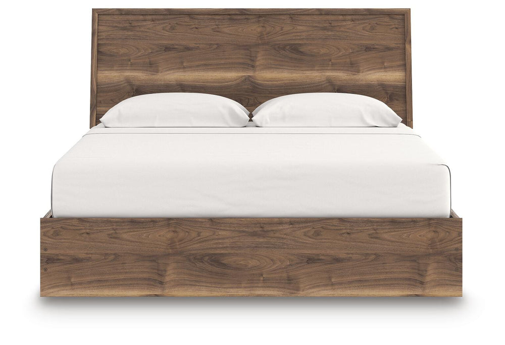 Chirason King Panel Bed - Brown (3)