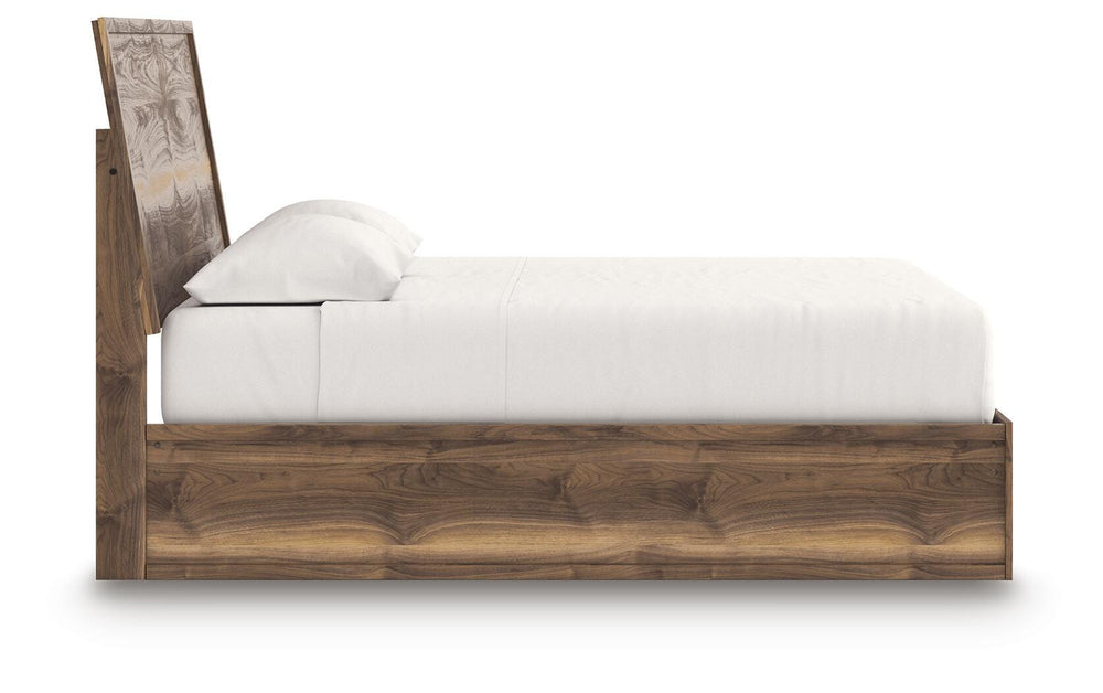 Chirason King Panel Bed - Brown (5)