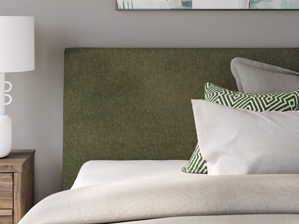 Chirason Queen Upholstered Bed with Roll Slats - Green (9)