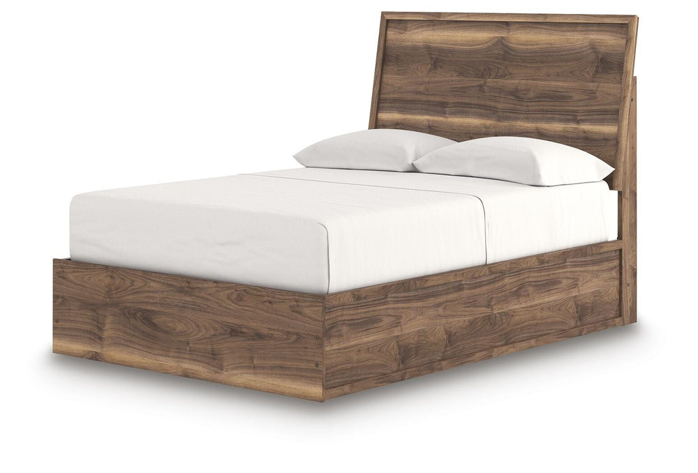 Chirason Full Panel Bed - Brown (7)