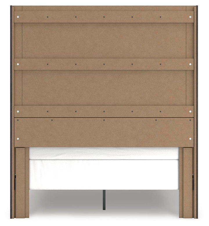 Fraluna Queen Panel Bed - Dark Gray (5)