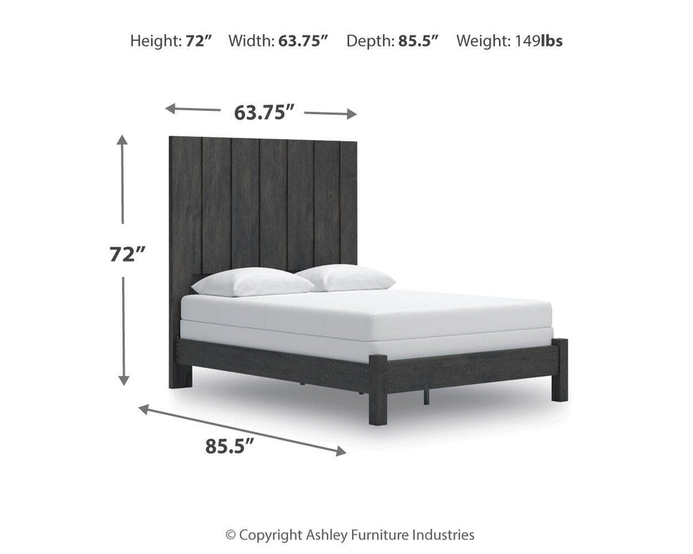 Fraluna Queen Panel Bed, Dresser and Mirror (15)