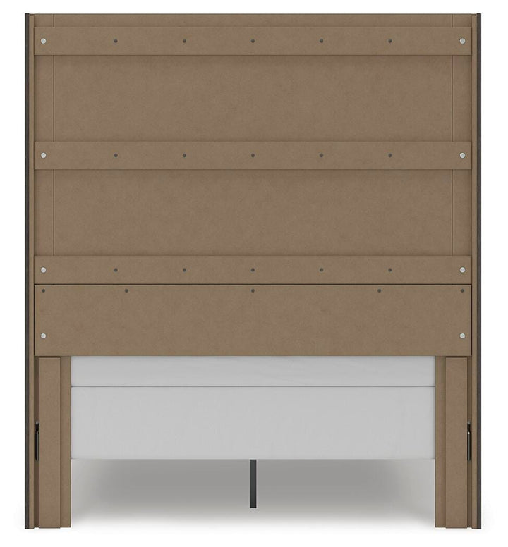 Fraluna Queen Panel Storage Bed - Dark Gray (7)