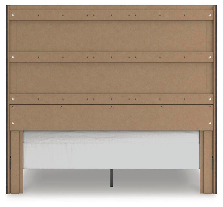 Fraluna King Panel Bed - Dark Gray (6)