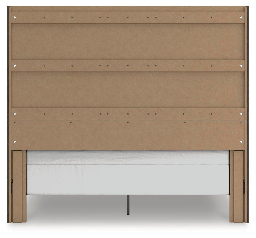 Fraluna King Panel Bed - Dark Gray (6)