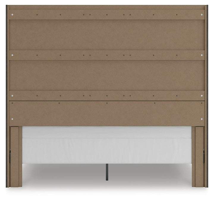 Fraluna King Panel Storage Bed - Dark Gray (7)