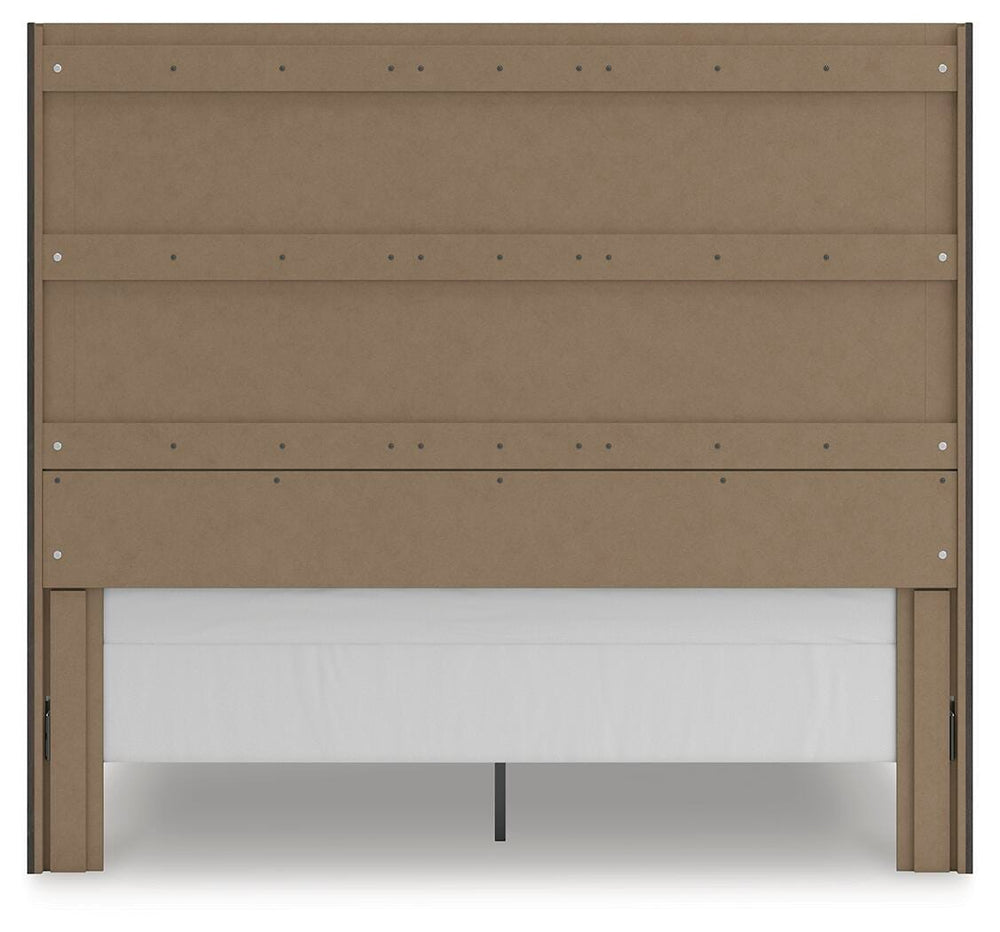 Fraluna King Panel Storage Bed - Dark Gray (7)
