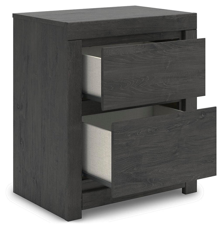 Fraluna Nightstand - Dark Gray (4)