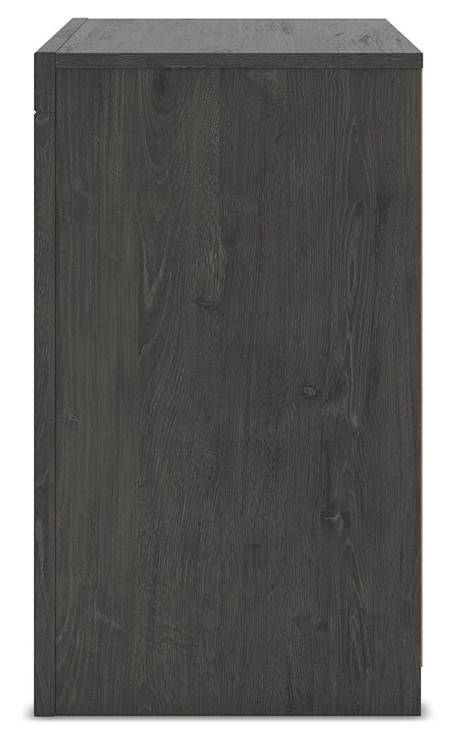 Fraluna Nightstand - Dark Gray (7)