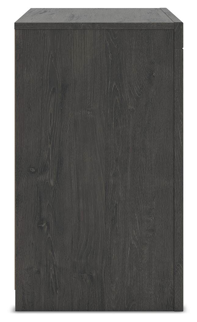 Fraluna Nightstand - Dark Gray (8)
