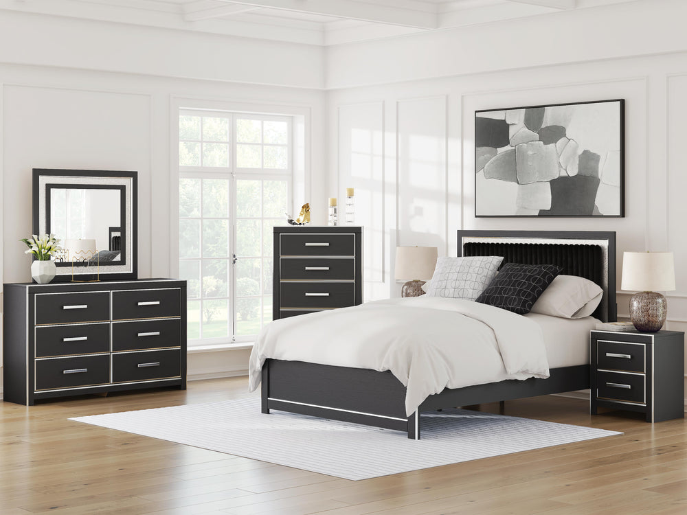 Zuraleus Chest of Drawers - Black (9)