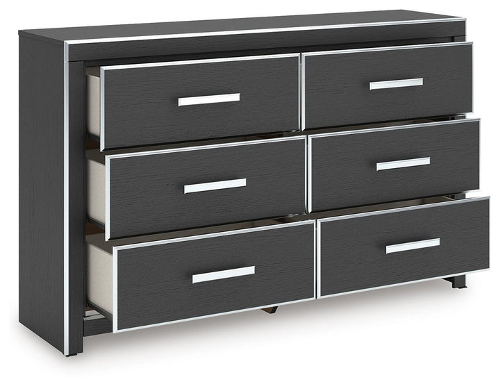 Zuraleus King Upholstered Bed, Dresser, Chest and Nightstand