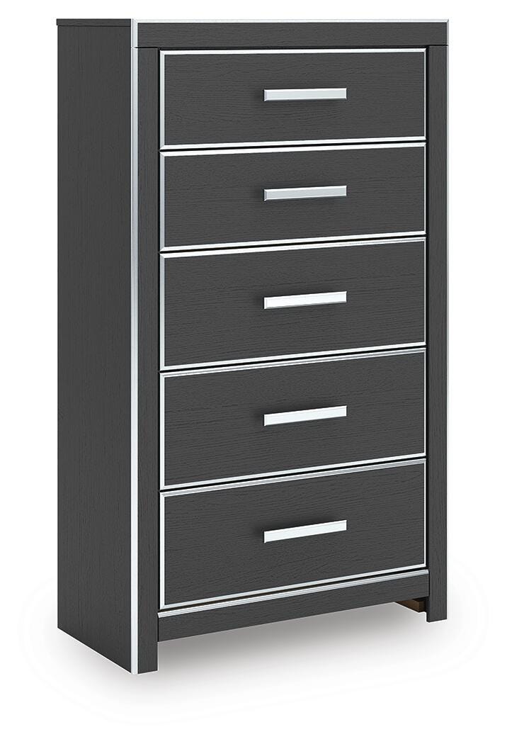 Zuraleus Chest of Drawers - Black (1)