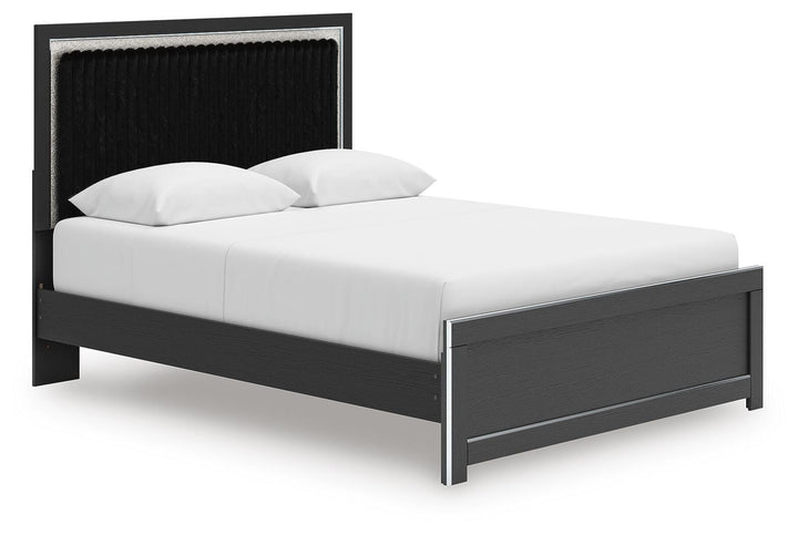 Zuraleus Queen Upholstered Bed, Dresser, Mirror and Nightstand (10)