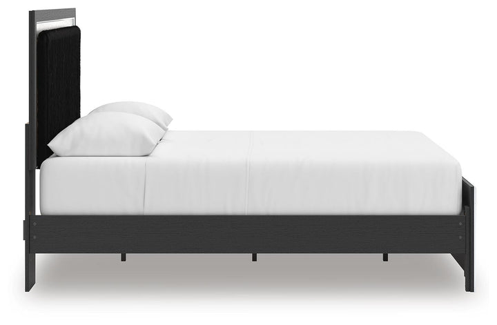 Zuraleus Queen Upholstered Bed, Dresser, Mirror and Nightstand (11)