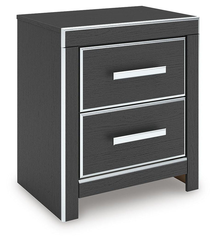 Zuraleus Nightstand - Black (1)