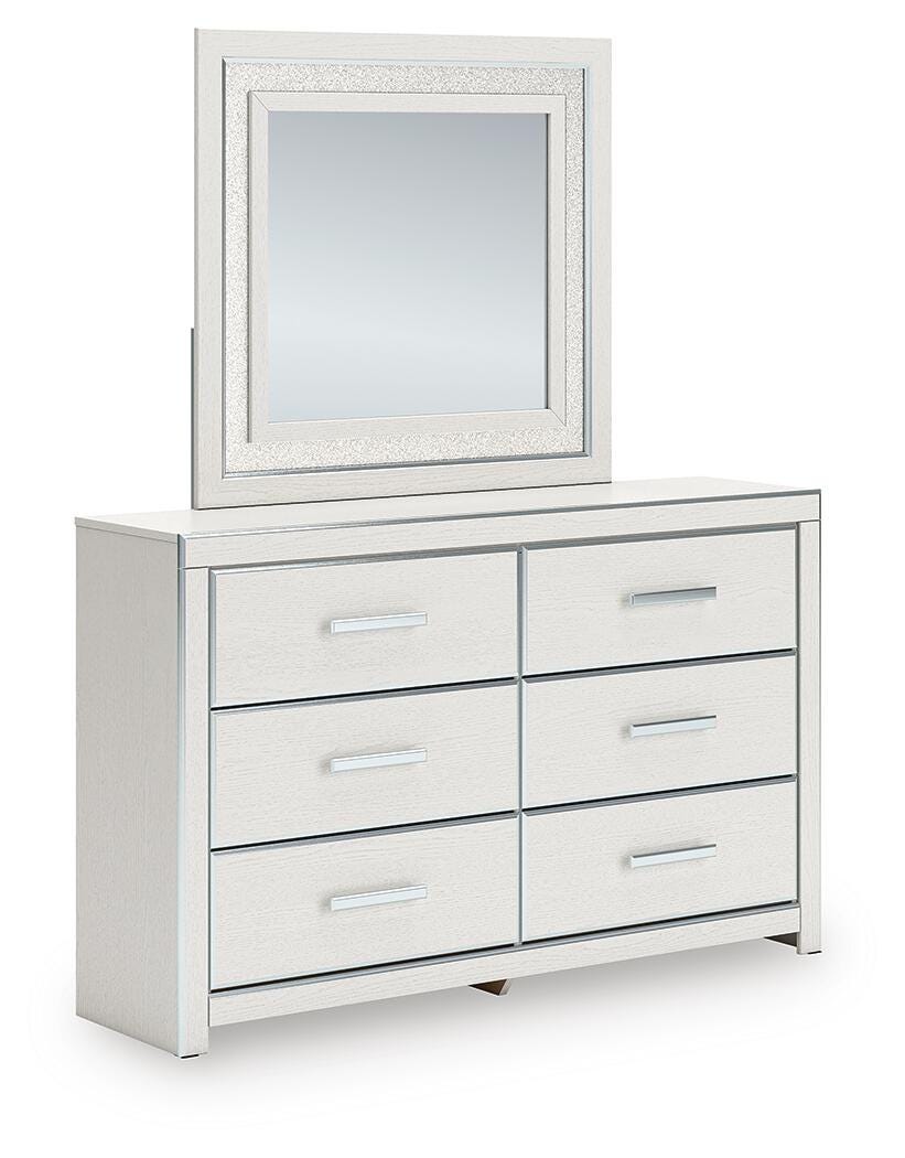 Zuraleus Dresser and Mirror - White (1)