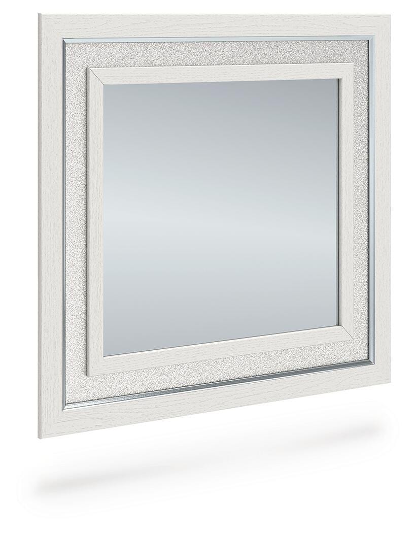 Zuraleus Bedroom Mirror - White (1)