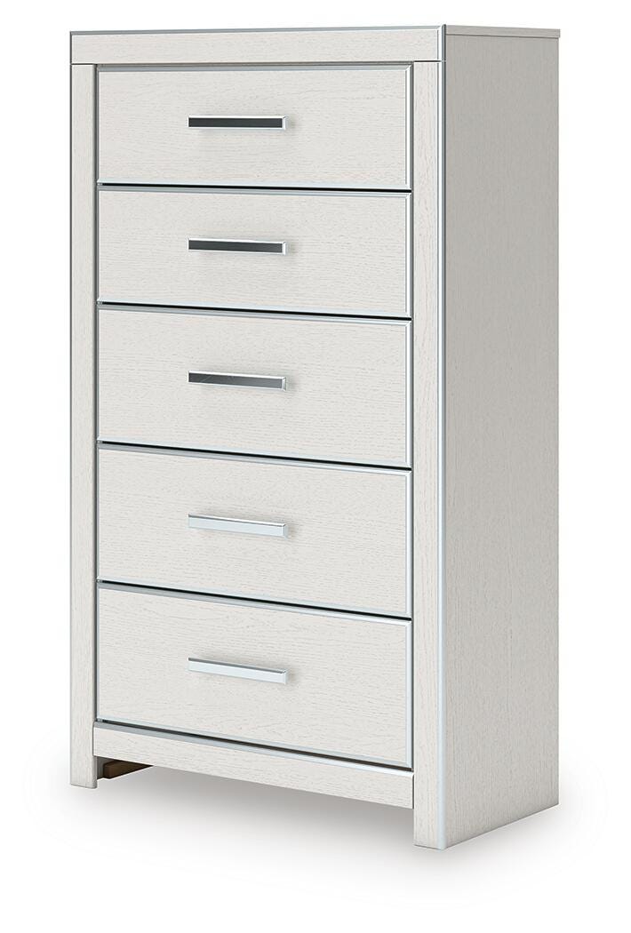Zuraleus Chest of Drawers - White (5)