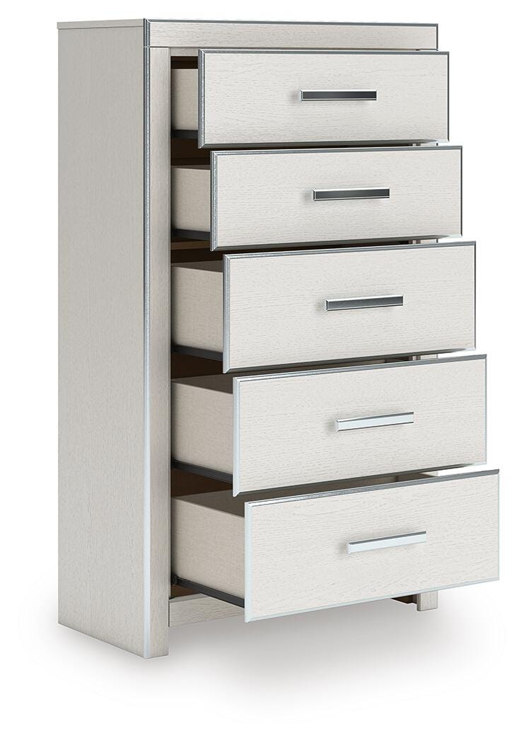 Zuraleus Chest of Drawers - White (3)