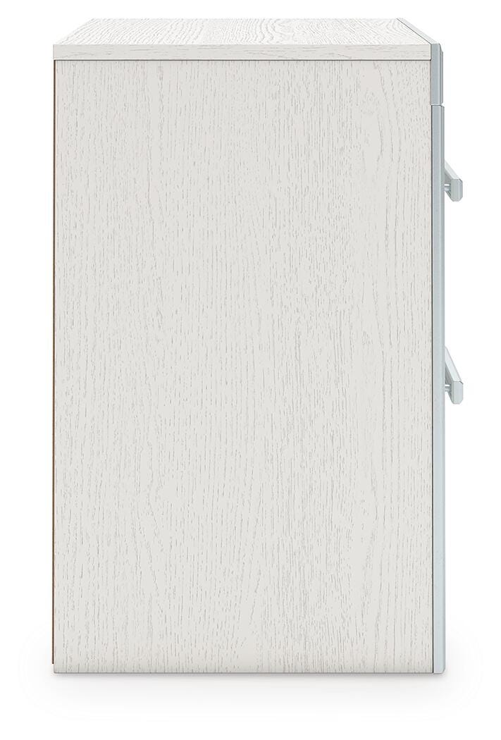 Zuraleus Queen Upholstered Panel Bed, Dresser, Mirror and Nightstand (17)