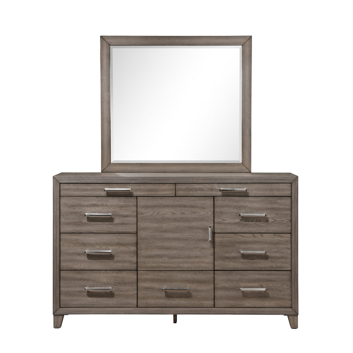 Harrisburg Mirror-Walnut