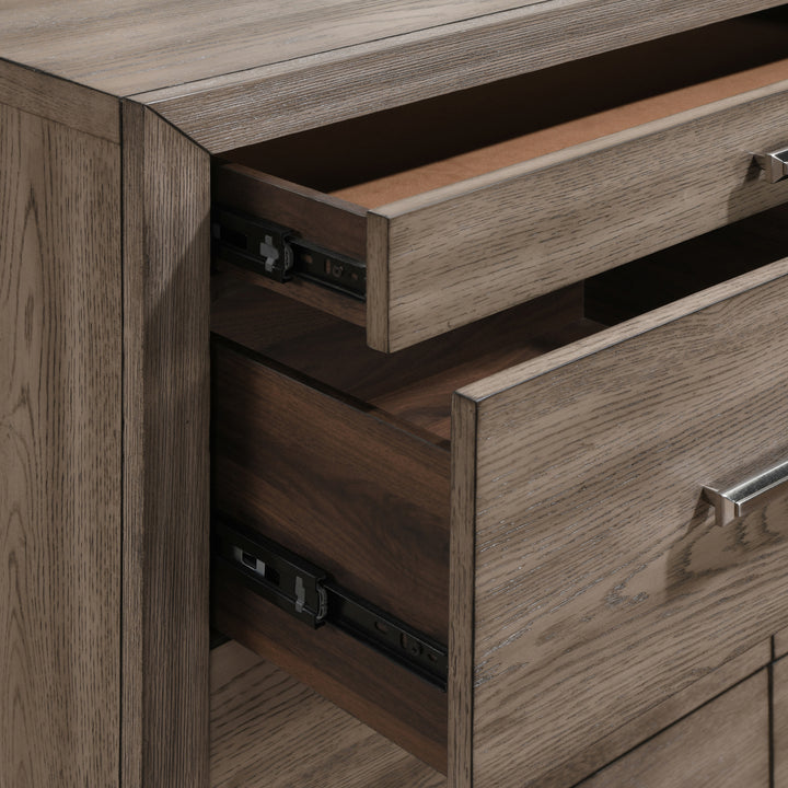 Harrisburg Mirror-Walnut