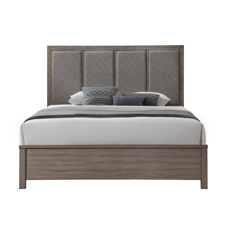 Harrisburg 6/6-6/0 Ek/wk Headboard, Footboard &amp; Slat Kit-Waln