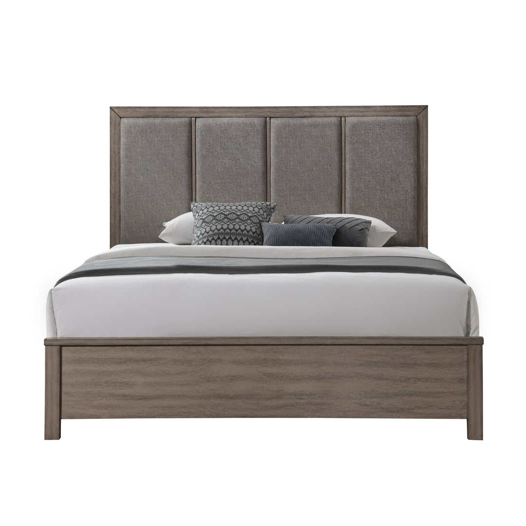 Harrisburg 6/6-6/0 Ek/wk Headboard, Footboard & Slat Kit-Waln