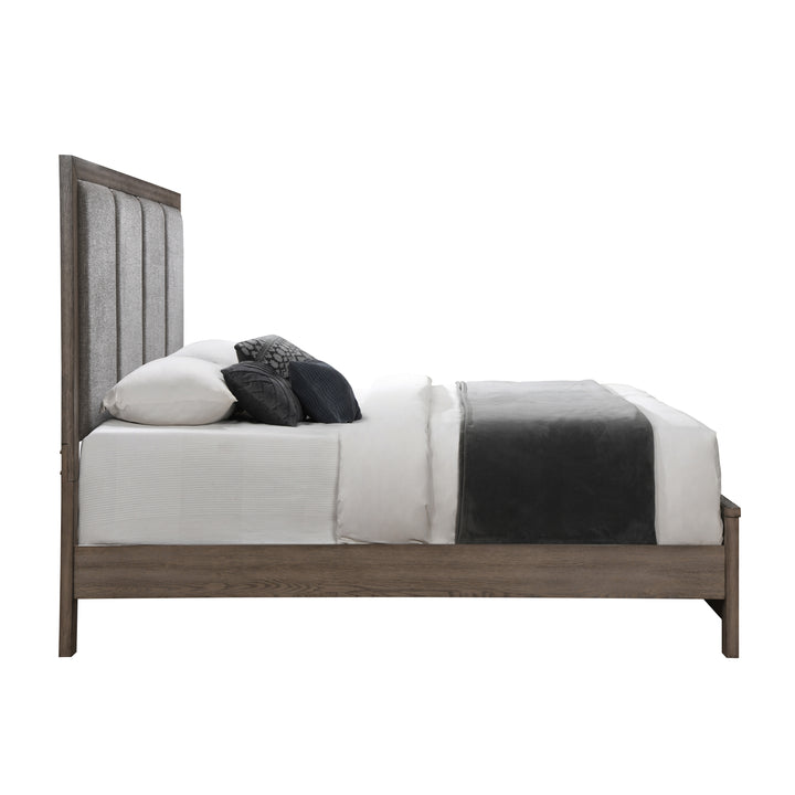 Harrisburg 6/6-6/0 Ek/wk Headboard, Footboard &amp; Slat Kit-Waln