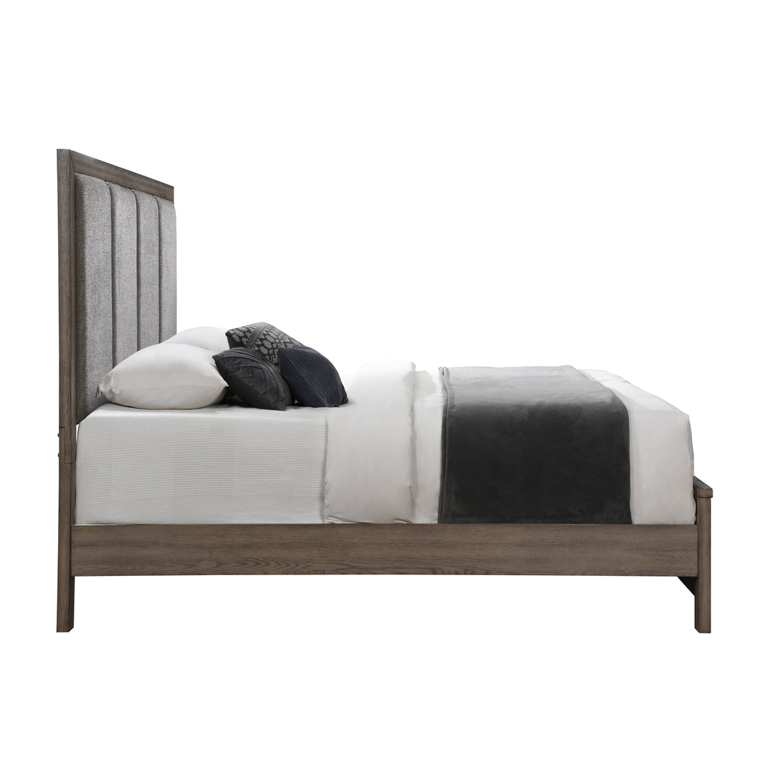 Harrisburg 6/6-6/0 Ek/wk Headboard, Footboard & Slat Kit-Waln