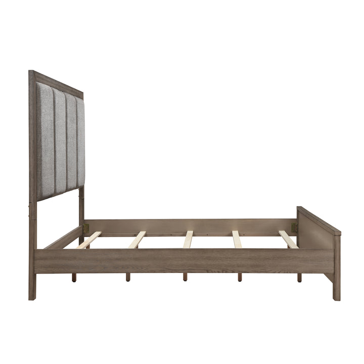 Harrisburg 6/6-6/0 Ek/wk Headboard, Footboard &amp; Slat Kit-Waln