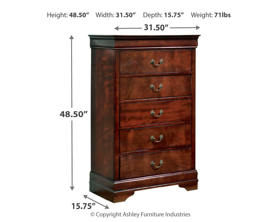 Alisdair Chest of Drawers - Dark Brown (4)