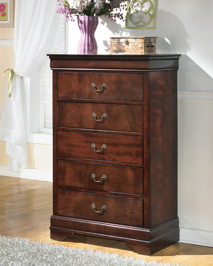 Alisdair Chest of Drawers - Dark Brown (5)