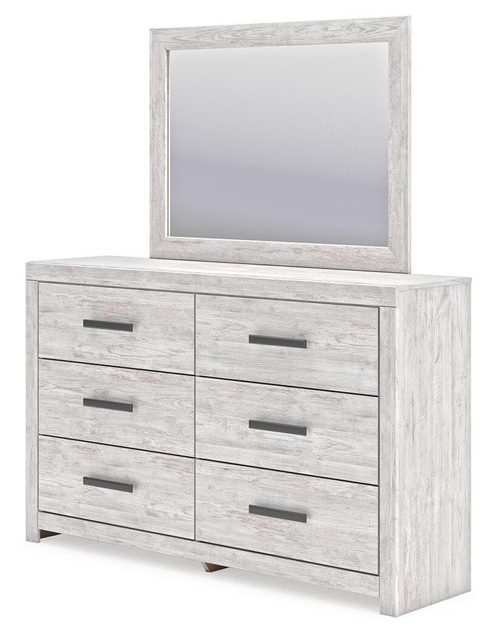 Cayboni Dresser and Mirror - White (3)