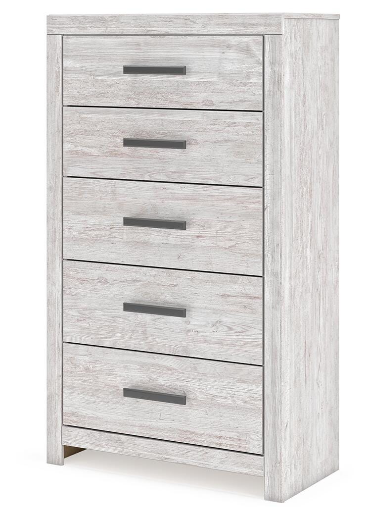 Cayboni Chest of Drawers - White (3)