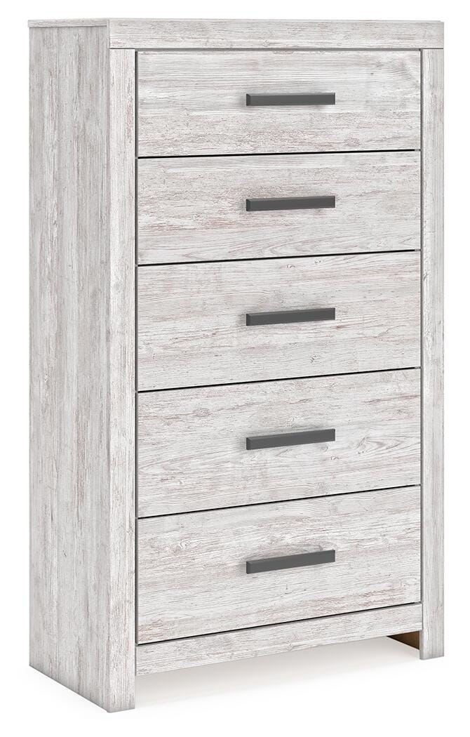 Cayboni Chest of Drawers - White (1)